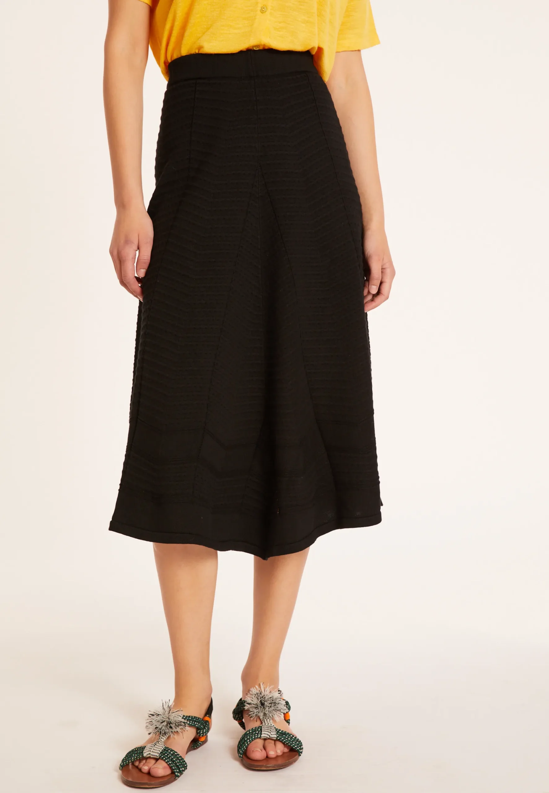 Maison Montagut Jupe Longue Evasee En Coton - Meredith>Femme Jupes