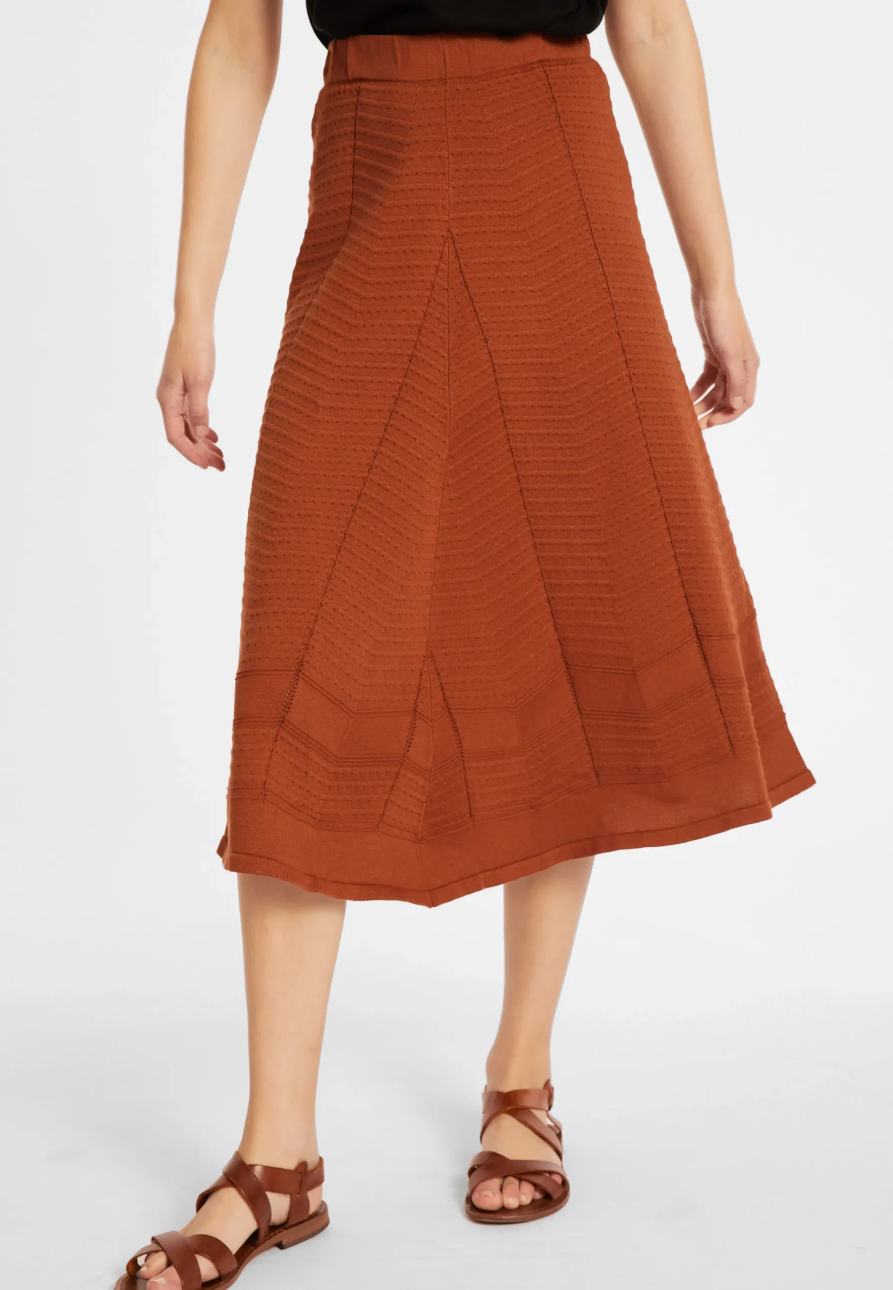 Maison Montagut Jupe Longue Evasee En Coton - Meredith>Femme Jupes