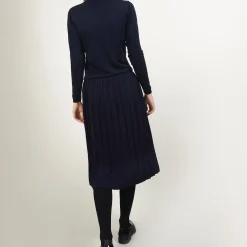Maison Montagut Jupe Plissee En Laine - Faustina><noscript><img width=
