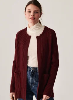 Maison Montagut Long Gilet A Poches En Cachemire Melange - Dina>Femme Vestes Et Gilets