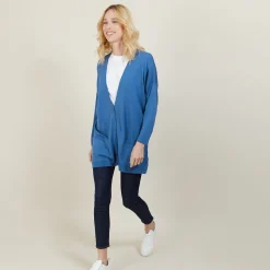 Maison Montagut Long Gilet En Laine Avec Poches - Anne-Sophie><noscript><img width=