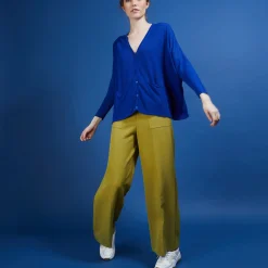 Maison Montagut Long Gilet En Lin - Ballon><noscript><img width=