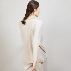 Maison Montagut Long Gilet En Lin - Ballon><noscript><img width=