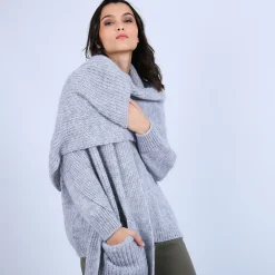 Maison Montagut Longue Echarpe Avec Poches - Sury><noscript><img width=