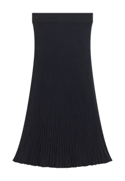 Maison Montagut Longue Jupe Fluide En Laine Merinos - Caeline><noscript><img width=