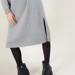 Maison Montagut Longue Robe En Cachemire Melange - Galate><noscript><img width=