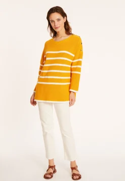 Maison Montagut Mariniere Oversize En Coton Bio - Mevo>Femme Pulls