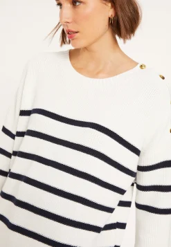 Maison Montagut Mariniere Oversize En Coton Bio - Mevo><noscript><img width=