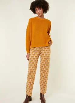 Maison Montagut Pantalon A Motifs En Laine Merinos - Gill><noscript><img width=