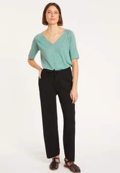 Maison Montagut Pantalon A Poches En Coton - Mederise><noscript><img width=