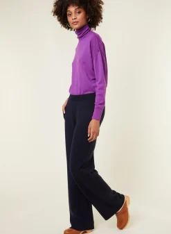 Maison Montagut Pantalon A Poches En Laine Merinos - Gaetane><noscript><img width=