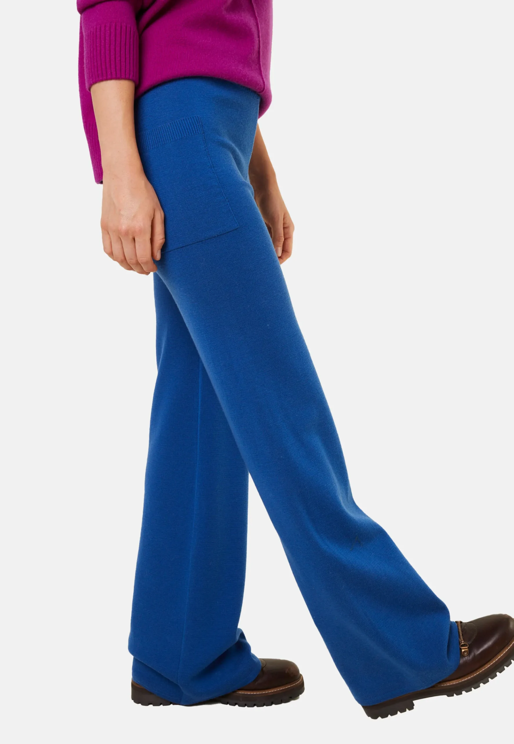 Maison Montagut Pantalon A Poches En Laine Merinos - Gaetane>Femme Pantalons