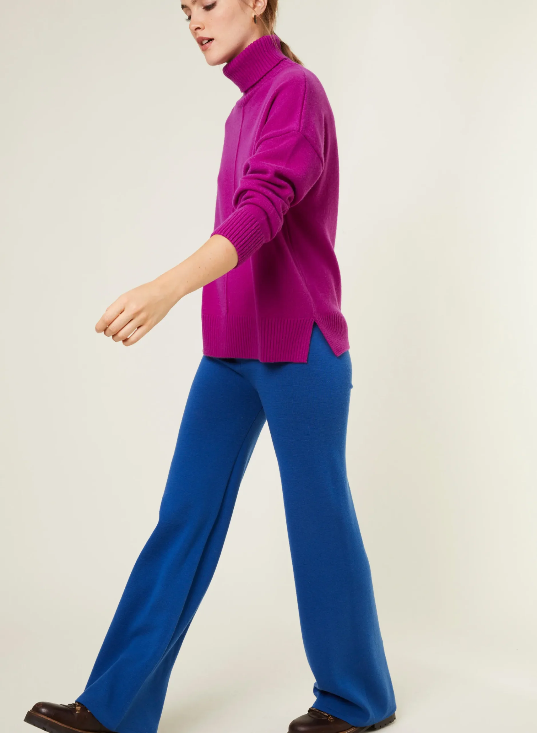 Maison Montagut Pantalon A Poches En Laine Merinos - Gaetane>Femme Pantalons
