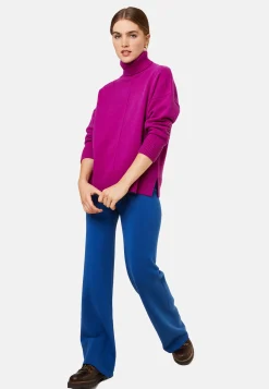 Maison Montagut Pantalon A Poches En Laine Merinos - Gaetane><noscript><img width=