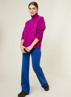 Maison Montagut Pantalon A Poches En Laine Merinos - Gaetane><noscript><img width=