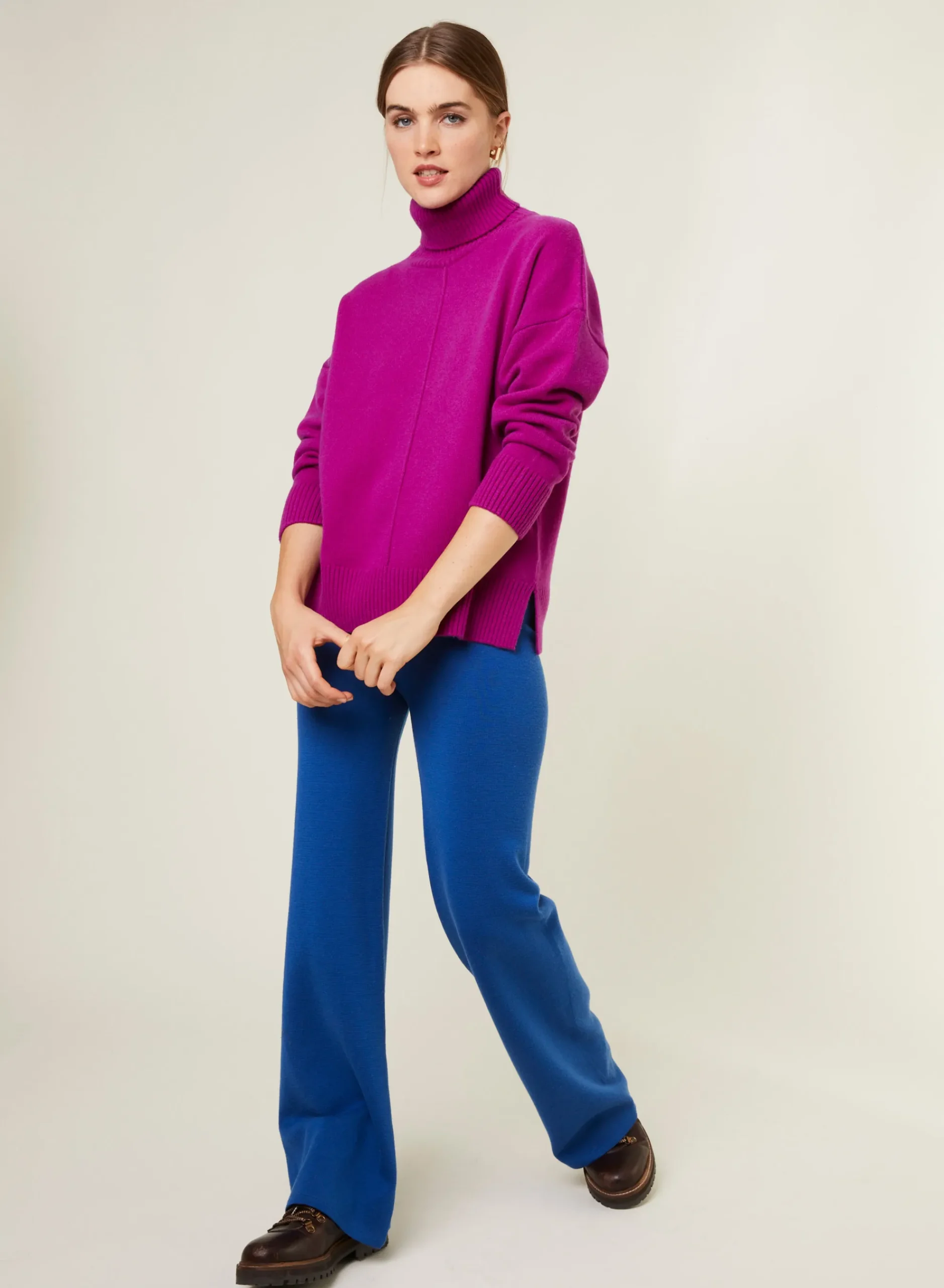 Maison Montagut Pantalon A Poches En Laine Merinos - Gaetane>Femme Pantalons