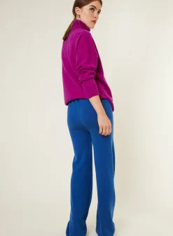 Maison Montagut Pantalon A Poches En Laine Merinos - Gaetane><noscript><img width=