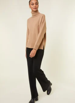 Maison Montagut Pantalon A Poches En Laine Merinos - Gaetane><noscript><img width=