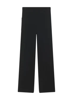 Maison Montagut Pantalon A Poches En Laine Merinos - Gaetane><noscript><img width=