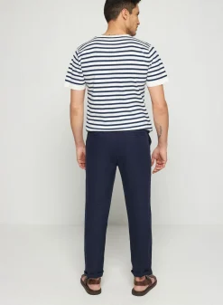 Maison Montagut Pantalon Casual En Lin - Rolland><noscript><img width=