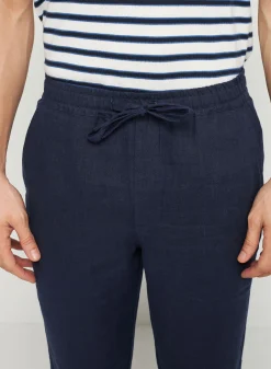 Maison Montagut Pantalon Casual En Lin - Rolland><noscript><img width=