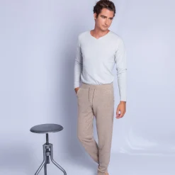 Maison Montagut Pantalon En Cachemire - Harvey><noscript><img width=