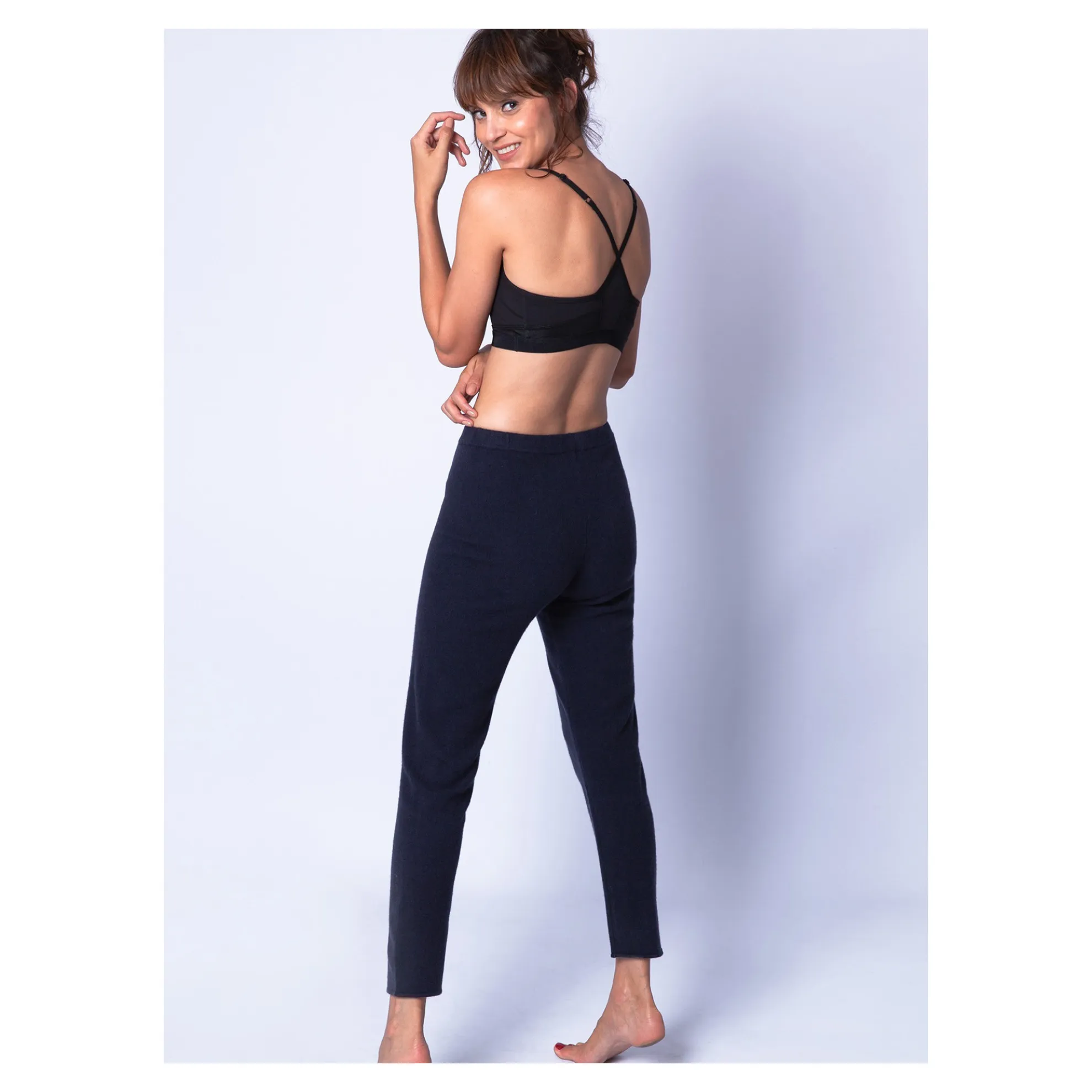 Maison Montagut Pantalon En Cachemire - Honey>Femme Pantalons