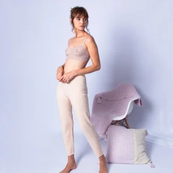 Maison Montagut Pantalon En Cachemire - Honey><noscript><img width=