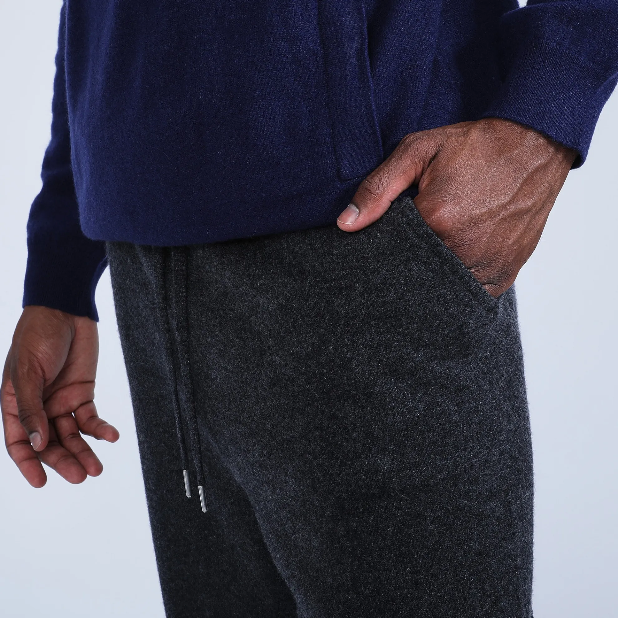 Maison Montagut Pantalon En Cachemire - Omer>Homme Shorts Et Pantalons