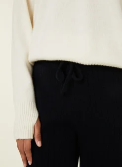 Maison Montagut Pantalon Fluide En Laine Et Cachemire - Galya><noscript><img width=