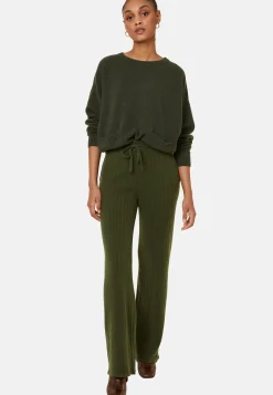 Maison Montagut Pantalon Fluide En Laine Et Cachemire - Galya><noscript><img width=