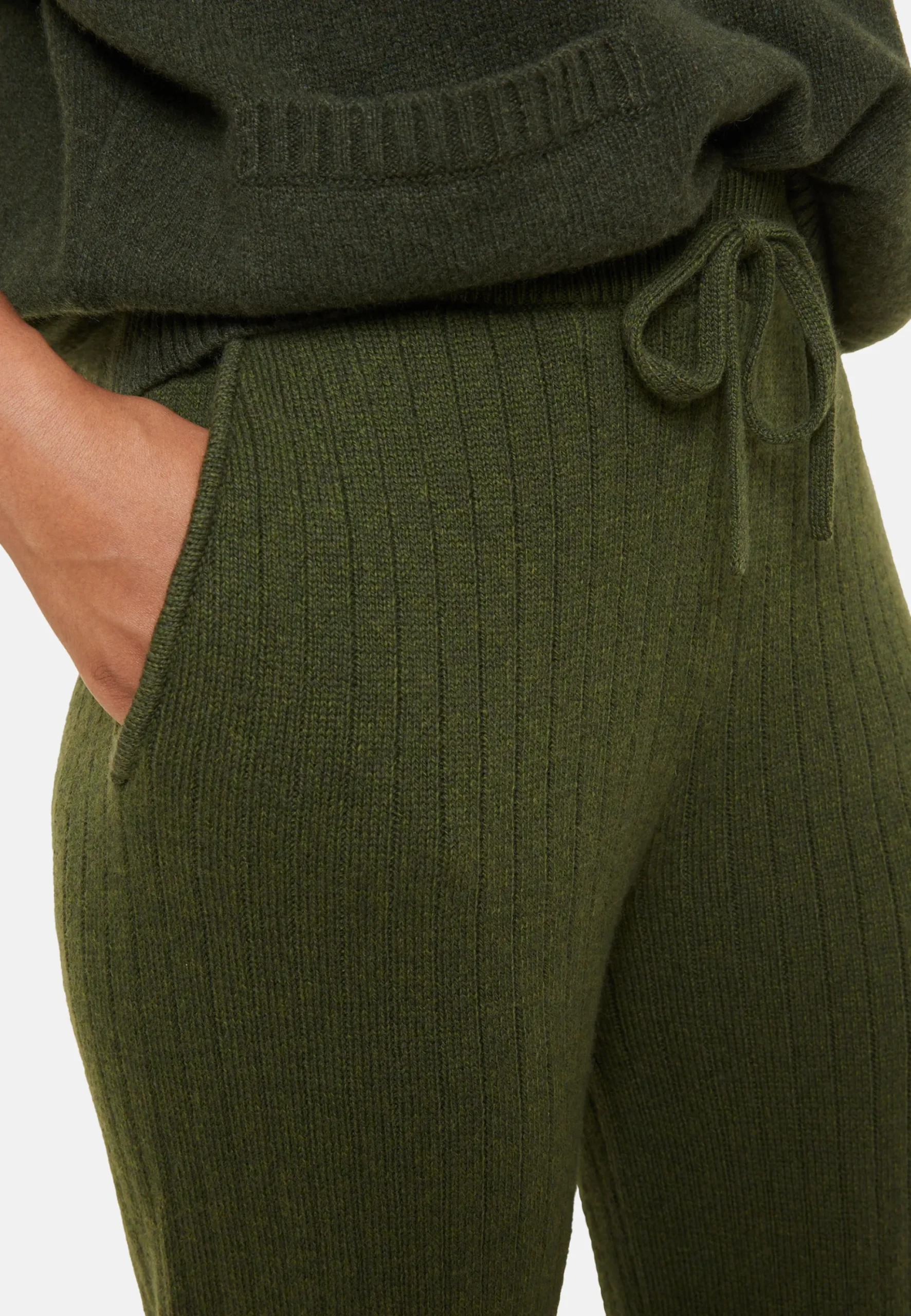 Maison Montagut Pantalon Fluide En Laine Et Cachemire - Galya>Femme Pantalons