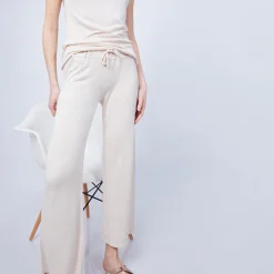 Maison Montagut Pantalon Large En Bambou Cachemire - Hammam><noscript><img width=