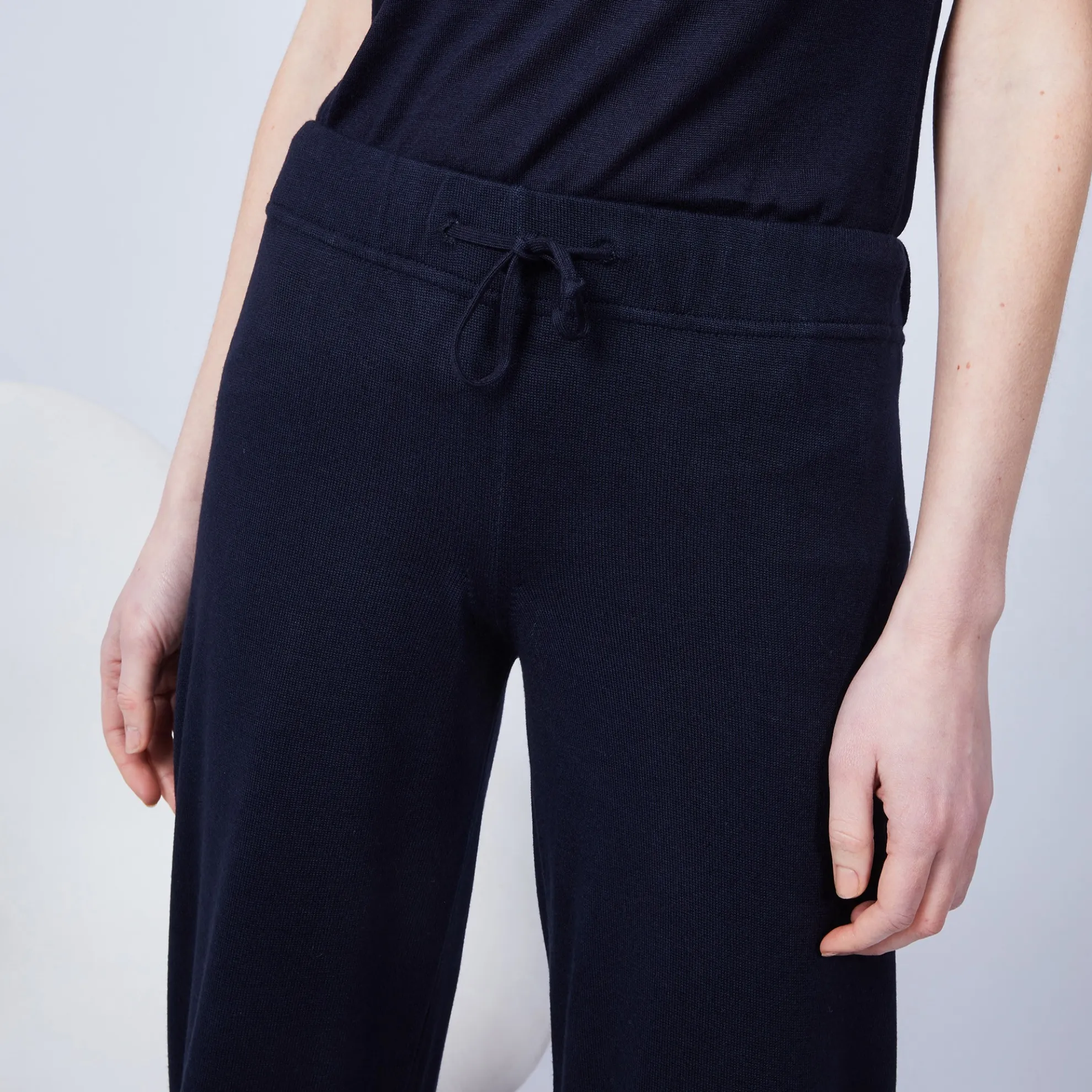 Maison Montagut Pantalon Large En Bambou Cachemire - Hammam>Femme Pantalons