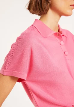 Maison Montagut Polo En Fil Lumiere - Melisse><noscript><img width=