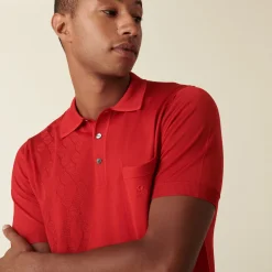 Maison Montagut Polo En Fil Lumiere A Motifs - Danniel><noscript><img width=