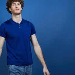 Maison Montagut Polo En Fil Lumiere Poche Avant - Blaze><noscript><img width=