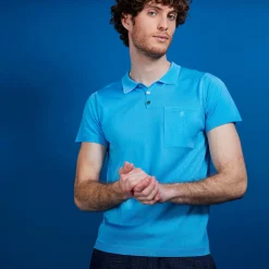 Maison Montagut Polo En Fil Lumiere Poche Avant - Blaze><noscript><img width=