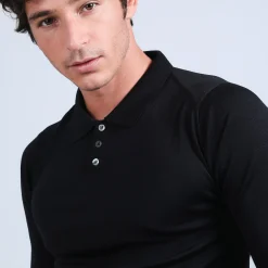 Maison Montagut Polo En Laine Et Soie - Bartev><noscript><img width=