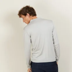 Maison Montagut Polo En Laine Et Soie - Bartev><noscript><img width=