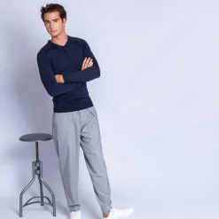 Maison Montagut Polo En Laine Et Soie - Ferat><noscript><img width=