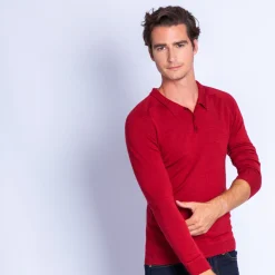 Maison Montagut Polo En Laine Et Soie - Ferat><noscript><img width=