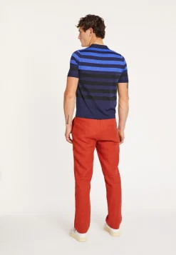 Maison Montagut Polo Fil Lumiere A Rayures - Frederico><noscript><img width=