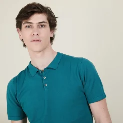 Maison Montagut Polo Homme En Coton - Bora><noscript><img width=