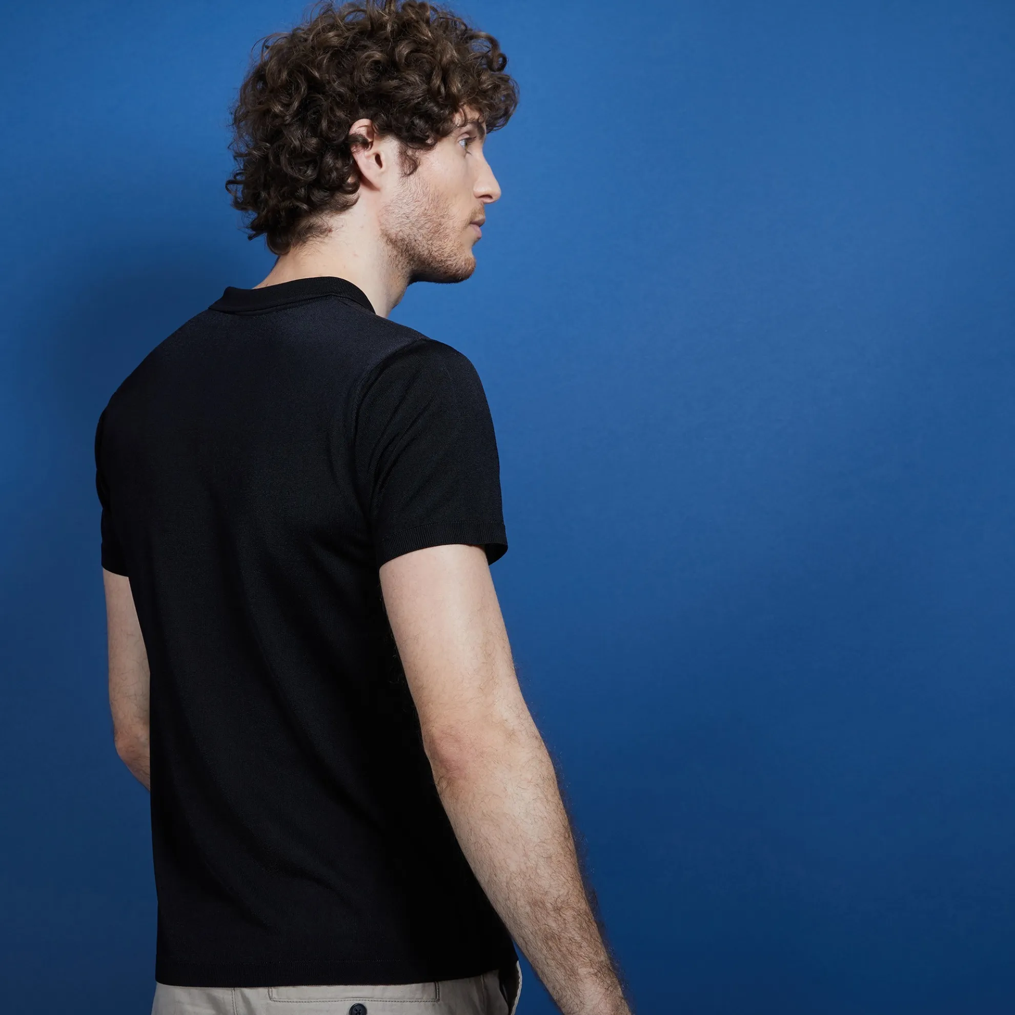 Maison Montagut Polo Manches Courtes En Fil Lumiere - Babar>Homme Fil Lumiere Pour Lui