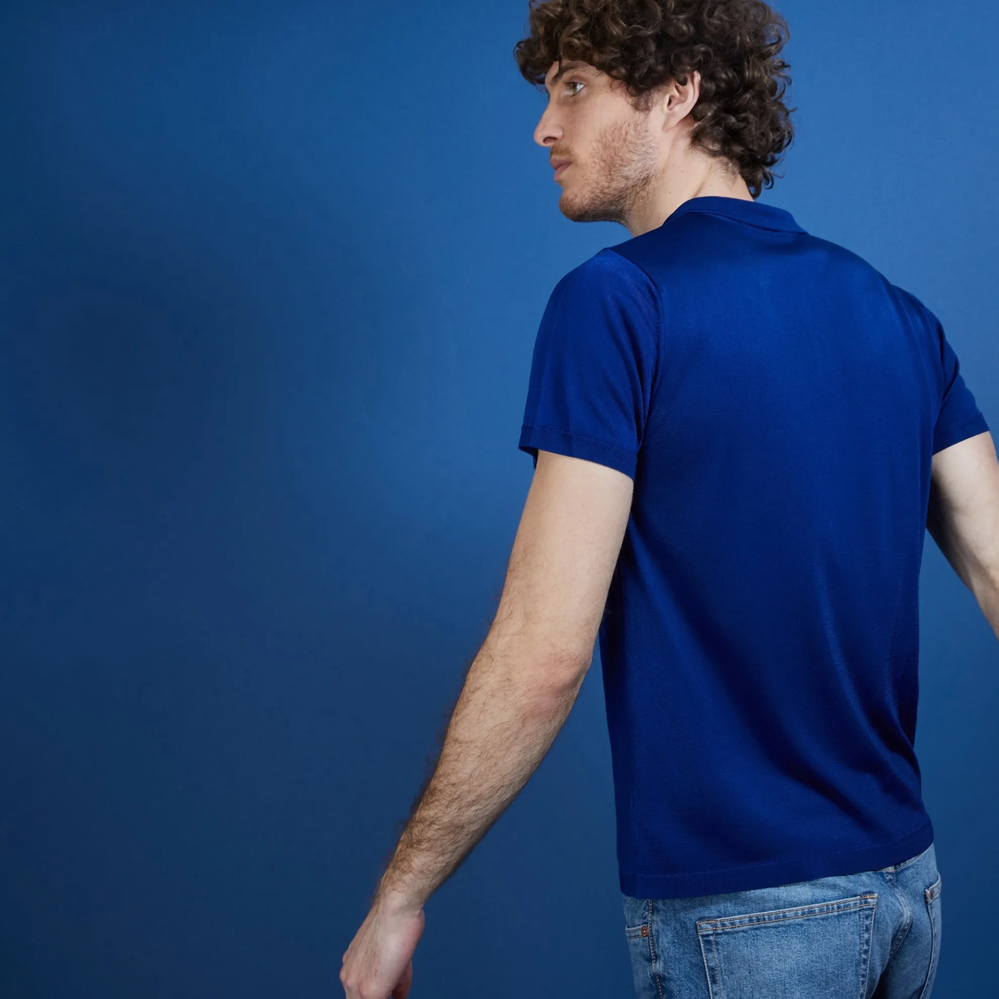 Maison Montagut Polo Manches Courtes En Fil Lumiere - Babar>Homme Fil Lumiere Pour Lui