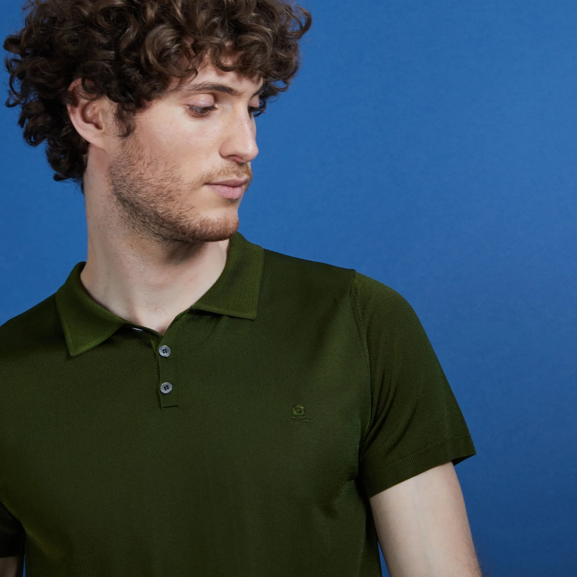 Maison Montagut Polo Manches Courtes En Fil Lumiere - Babar>Homme Fil Lumiere Pour Lui