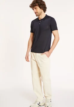 Maison Montagut Polo Manches Courtes En Fil Lumiere - Babar><noscript><img width=