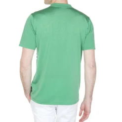 Maison Montagut Polo Manches Courtes En Polyamide Lino><noscript><img width=