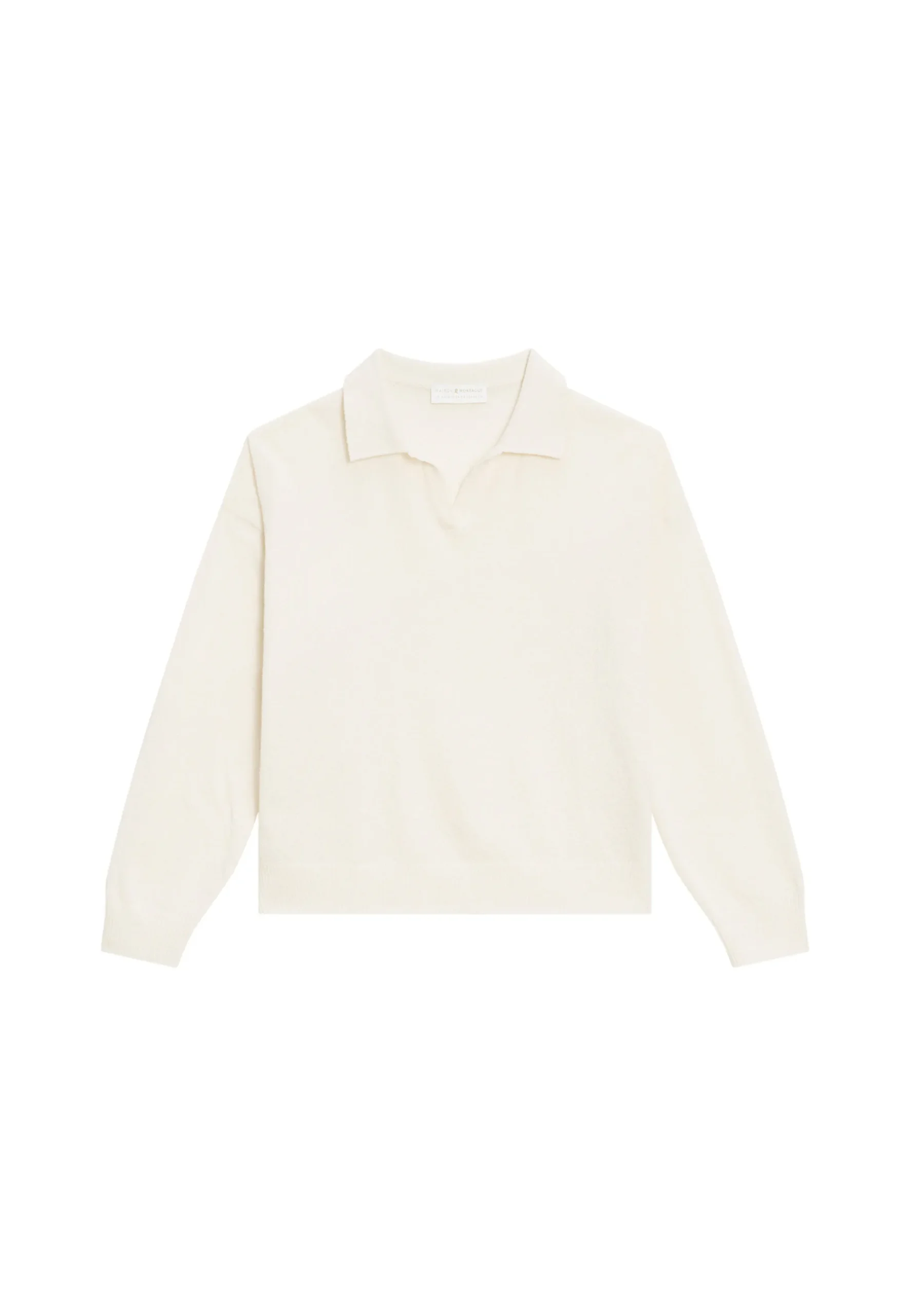 Maison Montagut Polo Manches Longues En Coton Brosse - Melvina>Femme Pulls